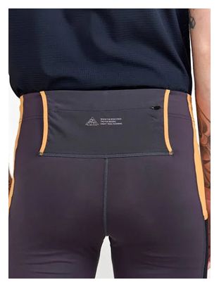 Craft Pro Trail Shorts Black Orange