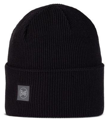 Buff Crossknit Unisex Beanie Zwart