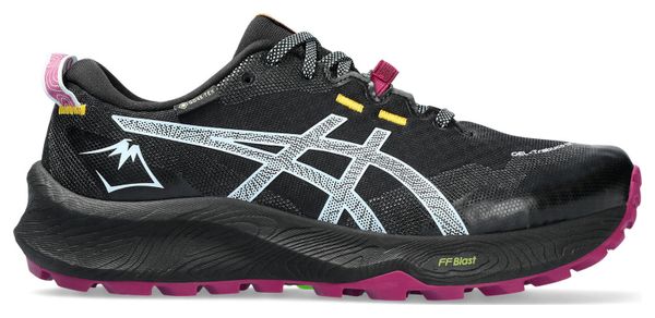 Chaussures de Trail Running Femme Asics Gel Trabuco 12 GTX Noir Rose