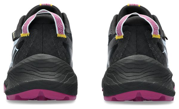 Chaussures de Trail Running Femme Asics Gel Trabuco 12 GTX Noir Rose