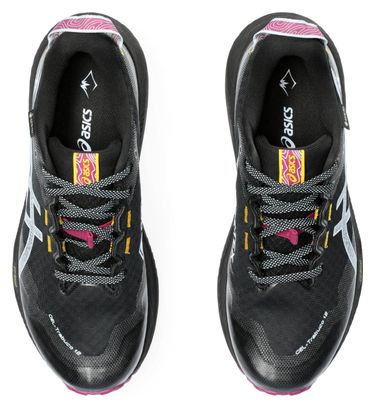 Asics Gel Trabuco 12 GTX Damesschoenen Trail Running Shoes Black Pink