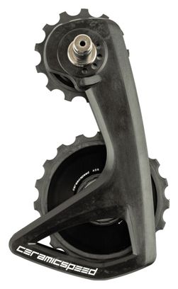 Polea de cambio CeramicSpeed OSPW RS Alpha 13/19T para desviador Shimano Ultegra Di2 (R8150) / Dura-Ace Di2 (R9250) 12S Negro