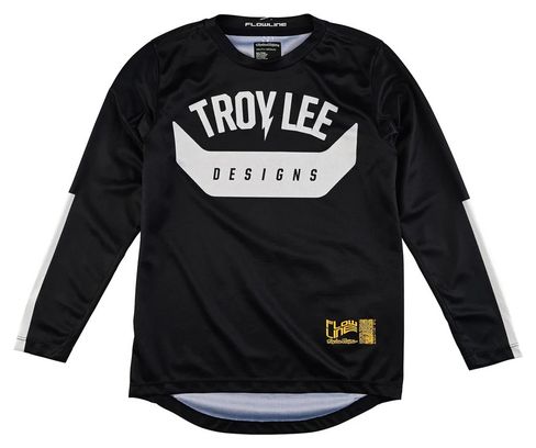 【ぷくさま専用】Troy Lee Designs 子供用サイクルウェア ブラック Troy Lee Designs Flowline Aircore Black Children's Long Sleeve