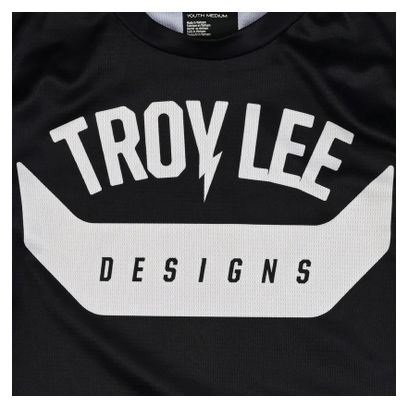 Troy Lee Designs Flowline Aircore Black Children's Long Sleeve Jersey