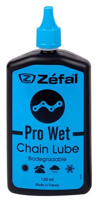 Tube d'Huile pour Chaîne Zefal Pro Wet Lube 120 ml