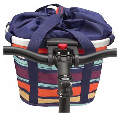 Klickfix Bikebasket Artist Stripes Handlebar Bag