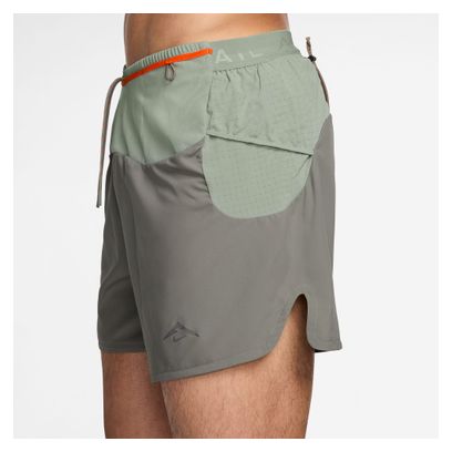 Heren Nike Dri-Fit ADV Second Sunrise 5in Khaki Korte Broek