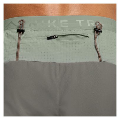 Heren Nike Dri-Fit ADV Second Sunrise 5in Khaki Korte Broek