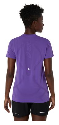 Maglia Asics Road Seamless Violet a maniche corte da donna