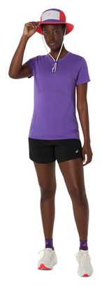 Maglia Asics Road Seamless Violet a maniche corte da donna