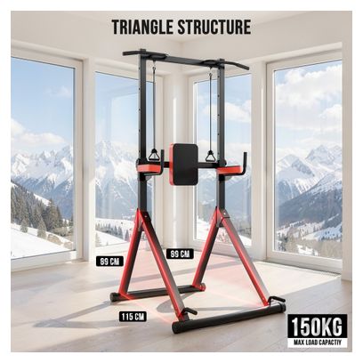 Machine de vibration B Tractions Dips Compact