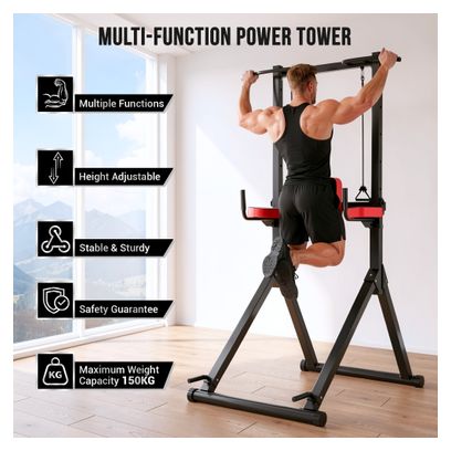 Machine de vibration B Tractions Dips Compact