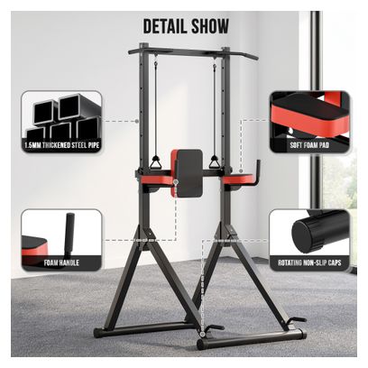 Machine de vibration B Tractions Dips Compact