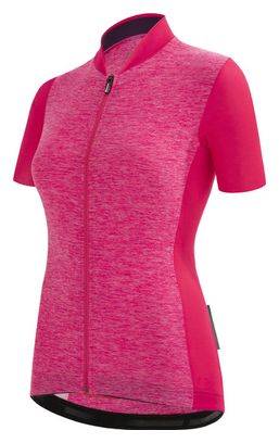 Damen Kurzarmtrikot Santini Colore Puro Rose