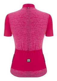 Damen Kurzarmtrikot Santini Colore Puro Rose