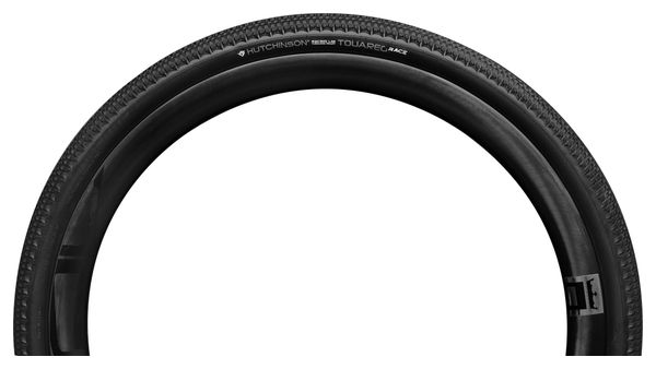 Pneu Gravel Hutchinson Touareg Race Racing Lab 700 mm Tubeless Ready Souple SwiftEasy Mach Tread 3.0 Noir