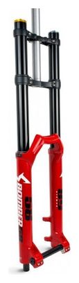 Fourche Marzocchi Bomber 58 27.5'' Air Grip Sweep Adj | 20TAx110mm | Déport 51mm | Rouge