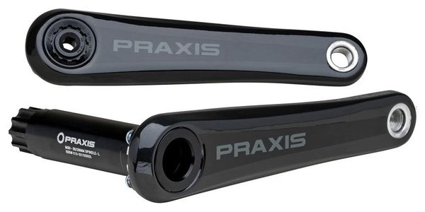 Praxis Zayante Carbon M30 Cranks Black