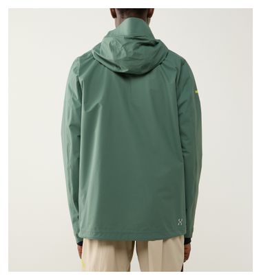 Chaqueta impermeable Haglöfs L.I.M Airak Gore-Tex verde para hombre