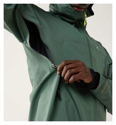 Chaqueta impermeable Haglöfs L.I.M Airak Gore-Tex verde para hombre