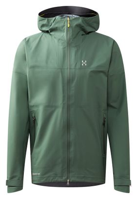 Chaqueta impermeable Haglöfs L.I.M Airak Gore-Tex verde para hombre