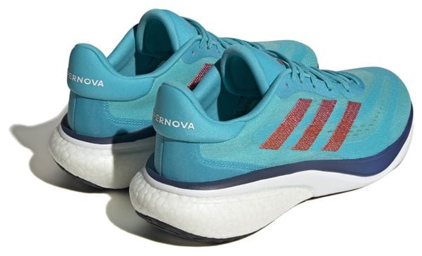 Chaussures de Running adidas Performance Supernova 3 Bleu Rouge