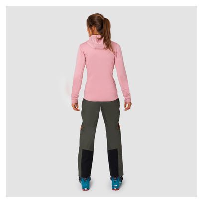 Salewa Puez Polarlite Hooded Fleece Pink