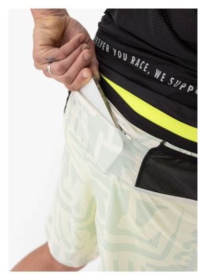 Compressport Trail Racing 2-in-1 Shorts Yellow