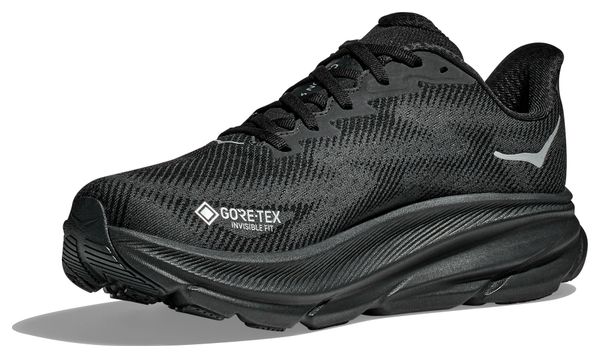 Chaussures Running Hoka Clifton 9 GTX Noir Homme