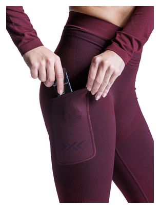 X-Bionic Xceed Run Women's Long Tights - Red