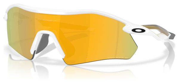 Lunettes Oakley Radar Plate - Polished White / Prizm 24K Polarized / Ref : OO9495-0536