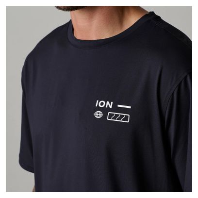 ION Ionic Graphic Black Men's MTB short sleeve jersey