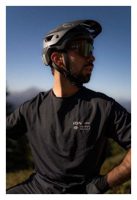 ION Ionic Graphic Black Men's MTB short sleeve jersey
