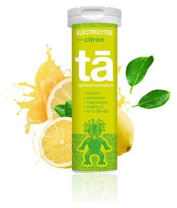 TA ENERGY Hydration Pack Bottle + 3 Strawberry-Kiwi / Lemon / Watermelon Electrolyte Tubes