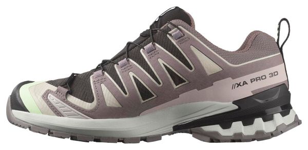 Salomon XA Pro 3D v9 GTX Nero/Verde/Viola Scarpe da trail da donna