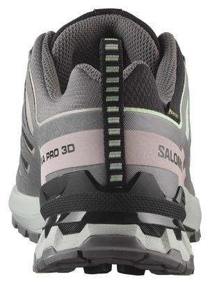 Salomon XA Pro 3D v9 GTX Nero/Verde/Viola Scarpe da trail da donna