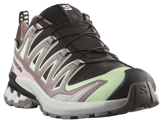 Salomon XA Pro 3D v9 GTX Nero/Verde/Viola Scarpe da trail da donna