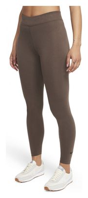Nike Sportswear Essential Mujer 7/8 Leggings de tiro medio marrón