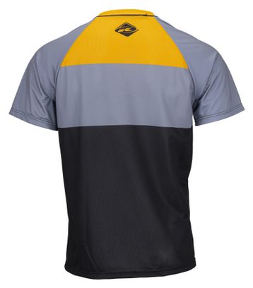 Maillot mangas cortas Kenny Charger negro / gris / amarillo