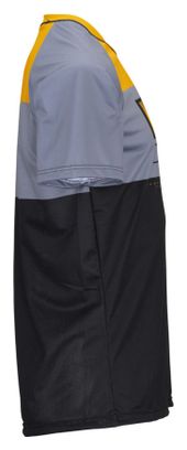 Maillot mangas cortas Kenny Charger negro / gris / amarillo