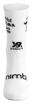 Nimbl Team Visma Socks | Lease a Bike White 2026