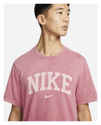 T-Shirt Manches Courtes Nike Sportswear Arch Rouge