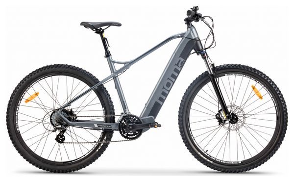 Moma Bikes Bicicleta Electrica, EMTB-29 ', Suspension Delantera, SHIMANO 24 V & Doble Freno Disco Hydraulicos Bateria Integrada Ion Litio 48V 13Ah