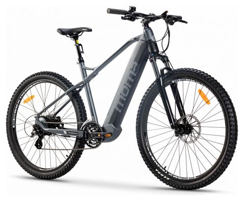 Bicicletta MTB Elettrica, E-29' Moma Bikes, Alluminio, SHIMANO ALTUS 24V, Sospensioni Avanti, Freni a Disco idraulico Bat. integrato Ion Litio 48V 13Ah