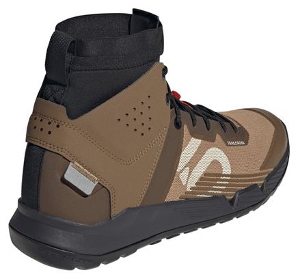 Chaussures VTT Pédale Plate adidas Five Ten Trailcross Mid Pro Marron Homme