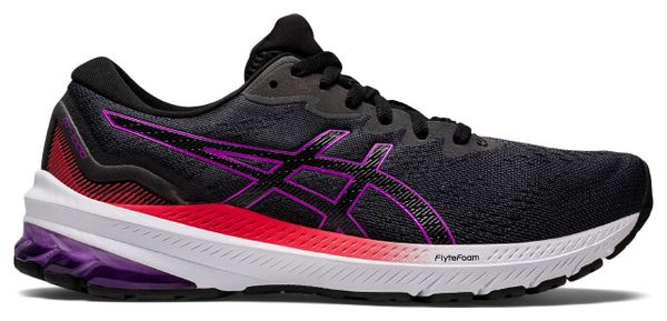 Asics GT-1000 11 Black Purple Women's Running Shoes