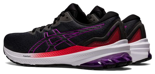 Asics GT-1000 11 Negro Púrpura Zapatillas de Running para Mujer