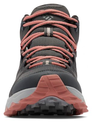 Columbia Peakfreak II Mid Grey Zapatos de senderismo para mujer 38.5