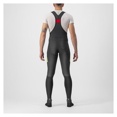 Lange Radhose Castelli Velocissimo 5 Schwarz/Gelb