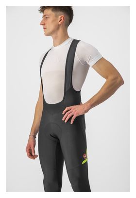 Lange Radhose Castelli Velocissimo 5 Schwarz/Gelb